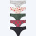 New! Victoria Secret Pink One Size Thong Panty Gift Set