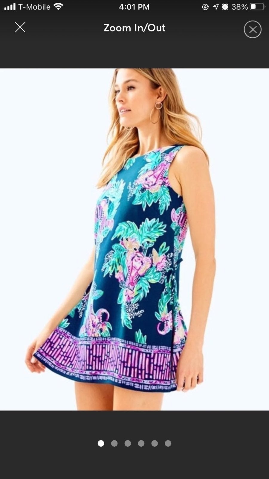 lilly pulitzer elephant print dress