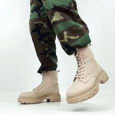 Y2K Women’s Cargo Hot Weather Combat Trousers in Woodland Camo Small Short