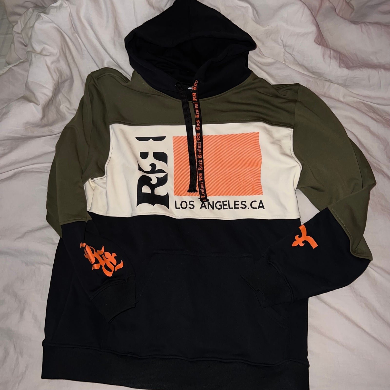 Rock revival Los Angeles hooded hoodie sweatshirt