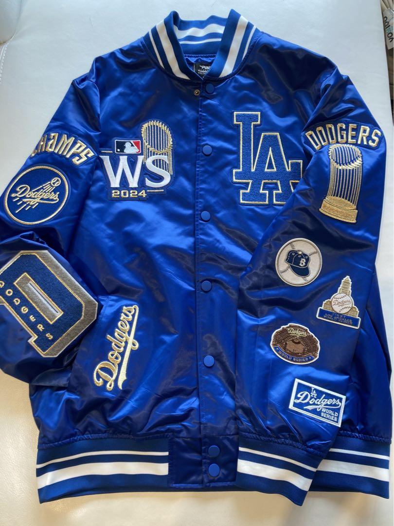 【Authentic New Unused XL】Dodgers 2024 WS Champion Varsity Jacket