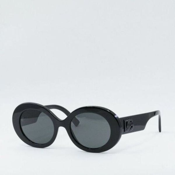 NEW DOLCE&GABBANA DG4448 501/87 BLACK SUNGLASSES