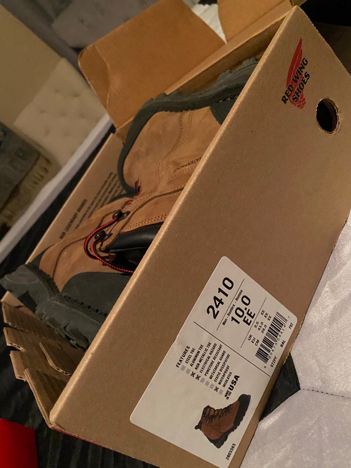 Red Wing Boots Style 2410
