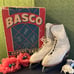 Vtg Women's Basco Ice Skates w/ box (size 8) Sheffield Steel Made In Gt Britain