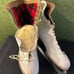 Vtg Women's Basco Ice Skates w/ box (size 8) Sheffield Steel Made In Gt Britain