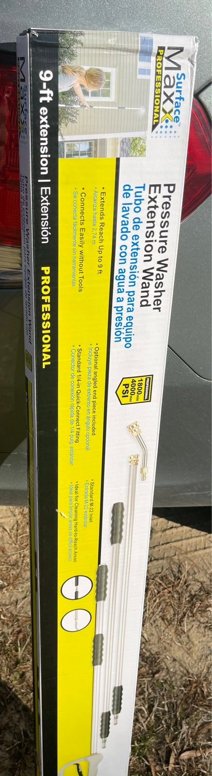 9ft professional powerwash extension wan