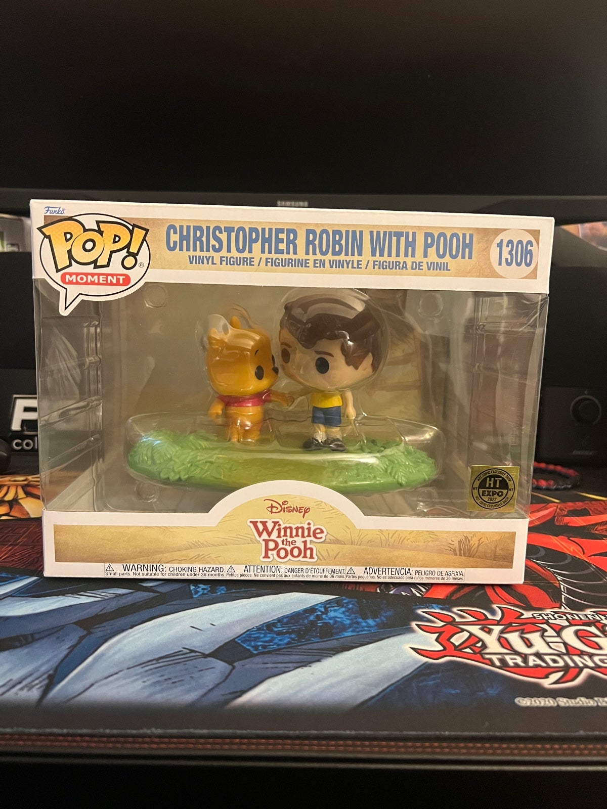 Pop Moment Winnie the Pooh HT Expo 2022 Exclusive Christopher Robin with Pooh