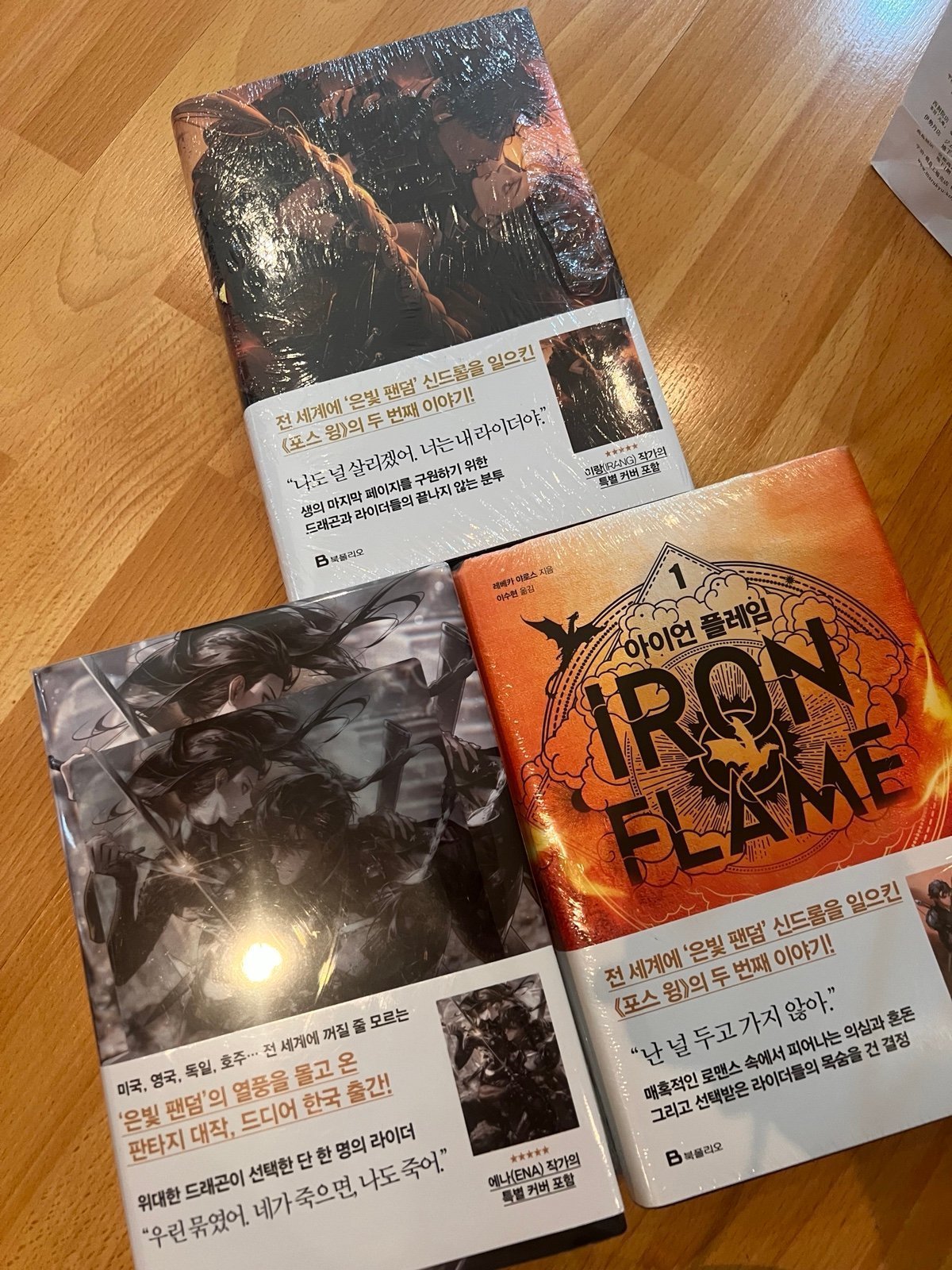 Fourth Wing, iron Flame korean series