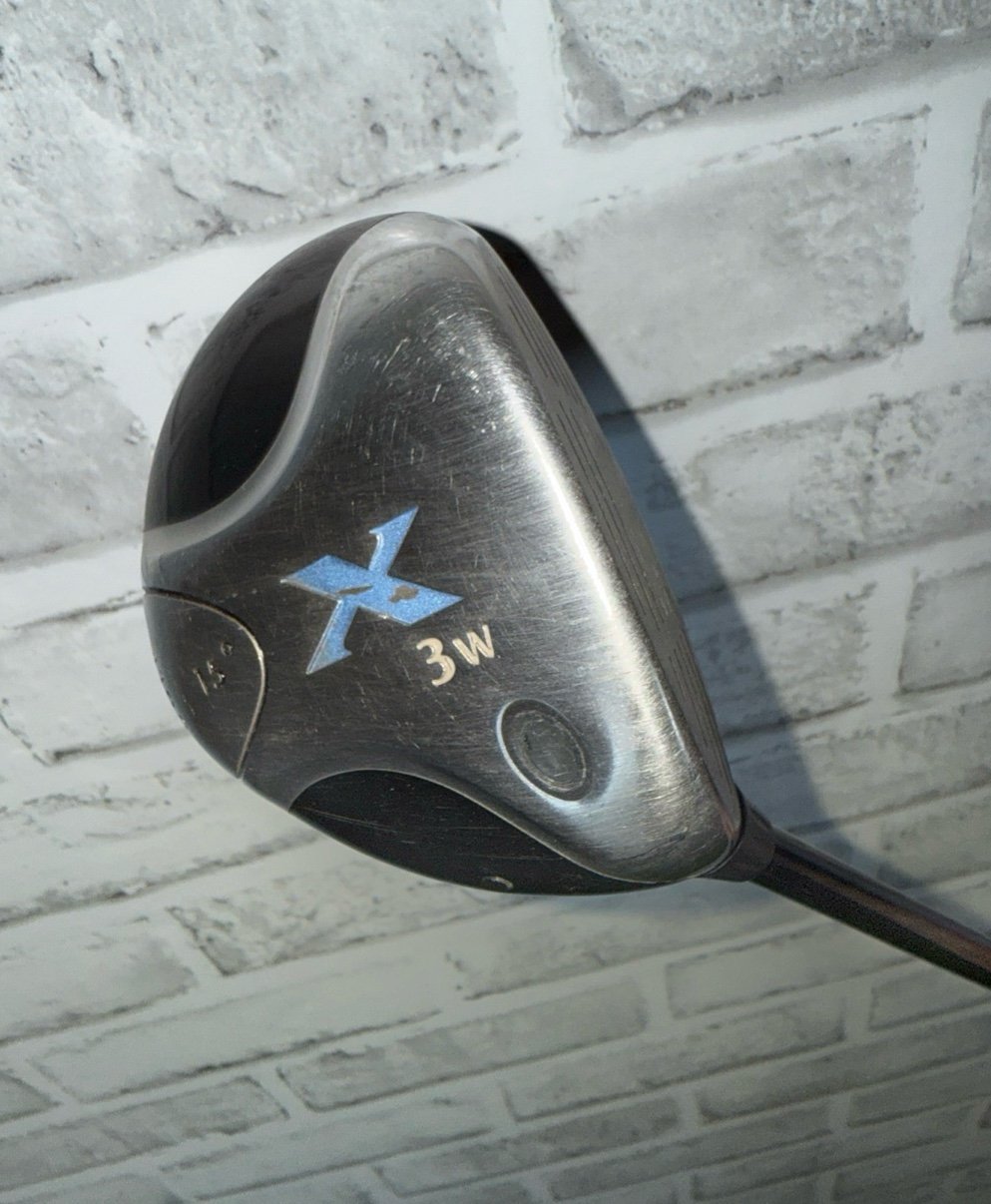 Callaway X 3 Fairway Wood 15* Fujikura Gems UltraLight Ladies Graphite Womens RH