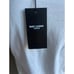 NWT vintage Yves Saint Laurent YSL white logo t-shirt size Small