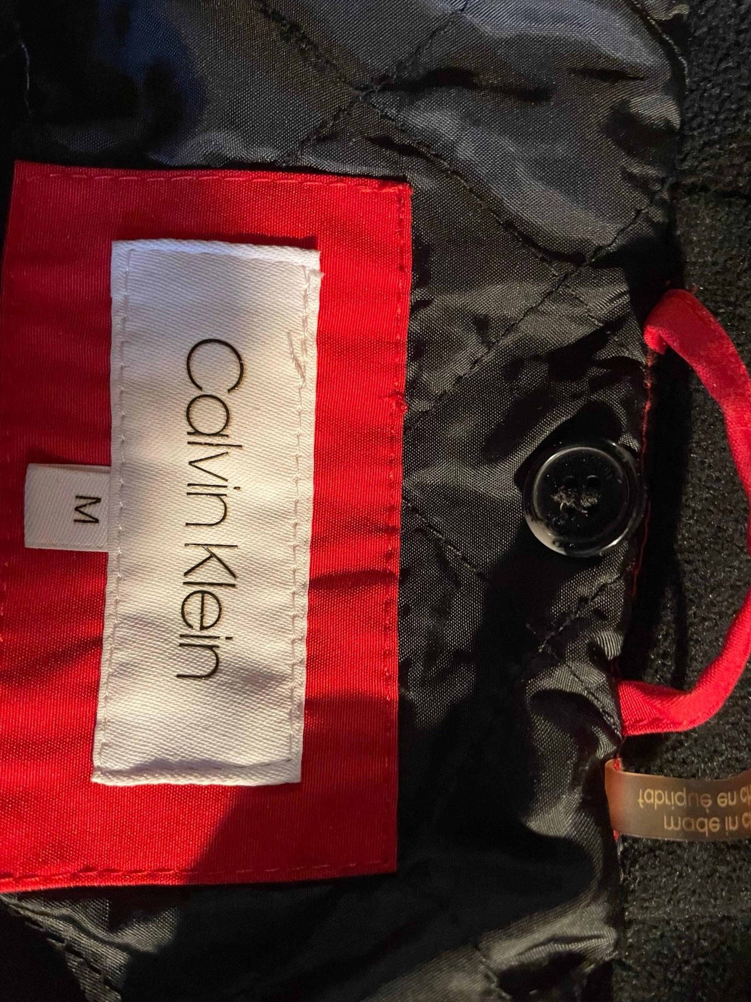 Calvin Klein Men Red Full-Zip Stretch Soft Shell Jacket