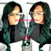 Money earner celebrity lace wig green