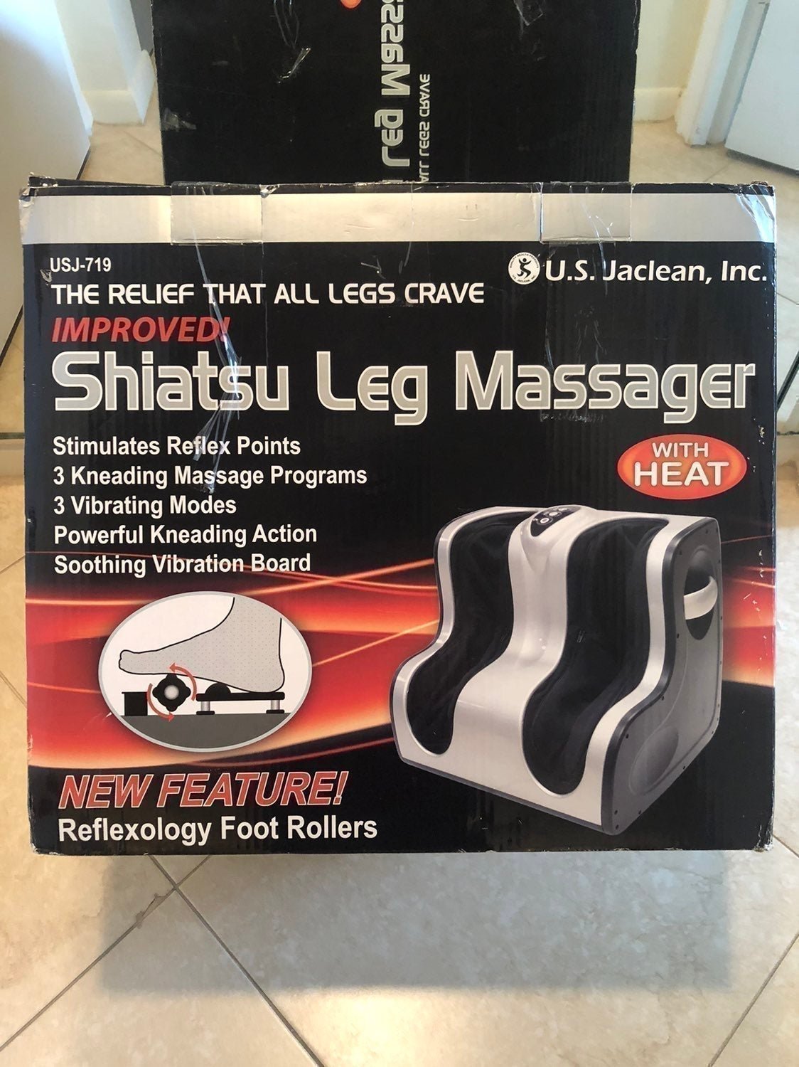 ❤️Improved Shiatsu Calf & Feet Massager❤️