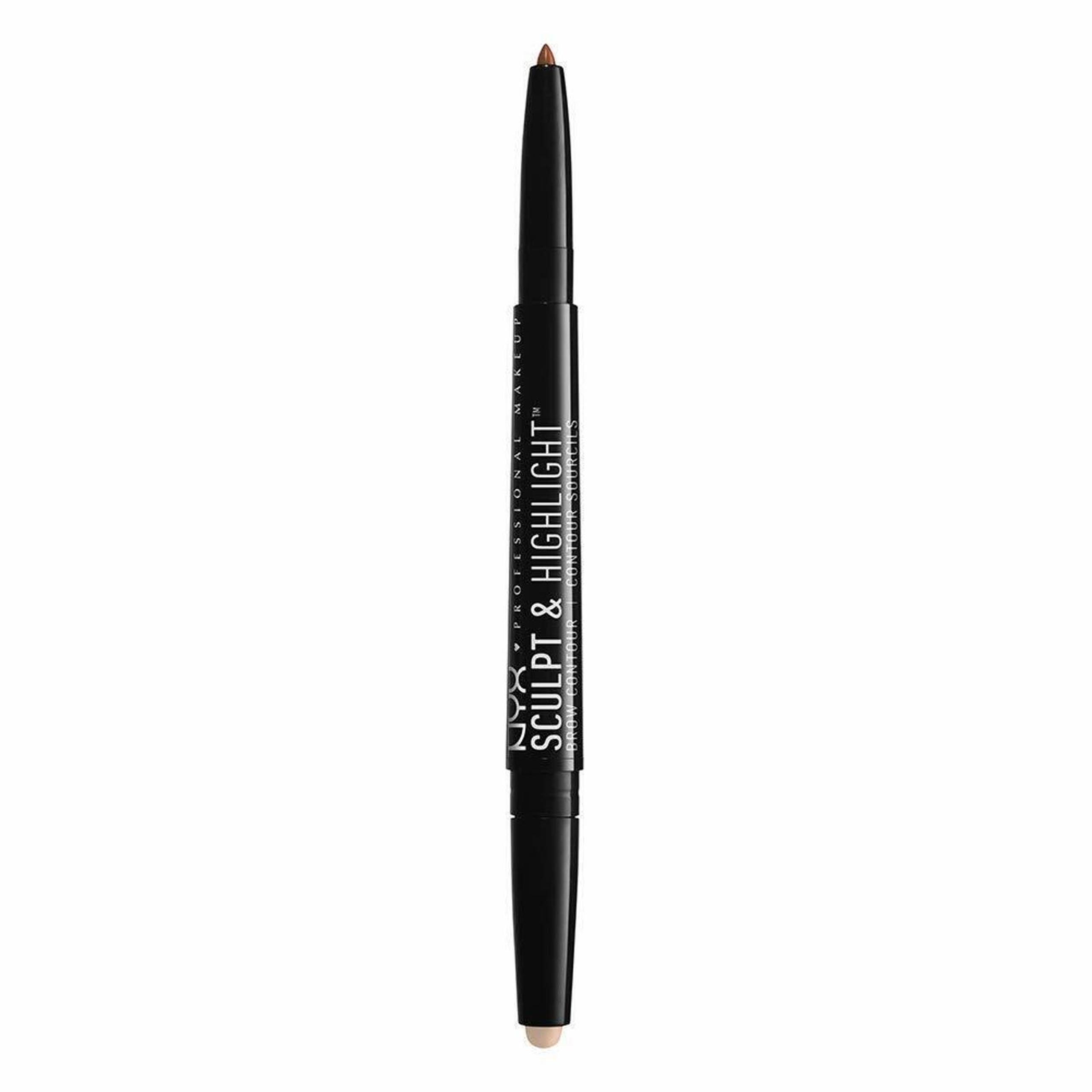 NYX Sculpt and Highlight Brow Contour Eyebrow Pencil Auburn Soft Pink SHBC04