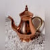 Vintage Handmade in Portugal Copper Coffee Tea Pot Farmhouse Country Kitchen