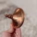 Vintage Handmade in Portugal Copper Coffee Tea Pot Farmhouse Country Kitchen