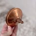 Vintage Handmade in Portugal Copper Coffee Tea Pot Farmhouse Country Kitchen