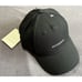 Allsaints Baseball Cap Men Black Embroidery Logo Spellout Adjustable Strap NEW