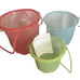 Prepology 3-Piece Collapsible Silicone Strainer Set Multicolor Brand New