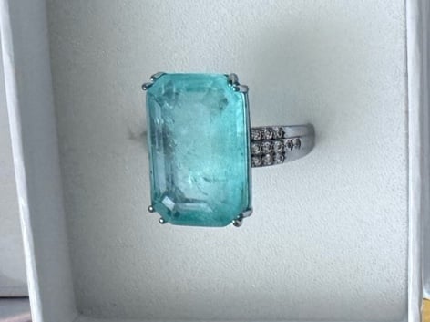 Size 11 mental health awareness ring Bomb Party