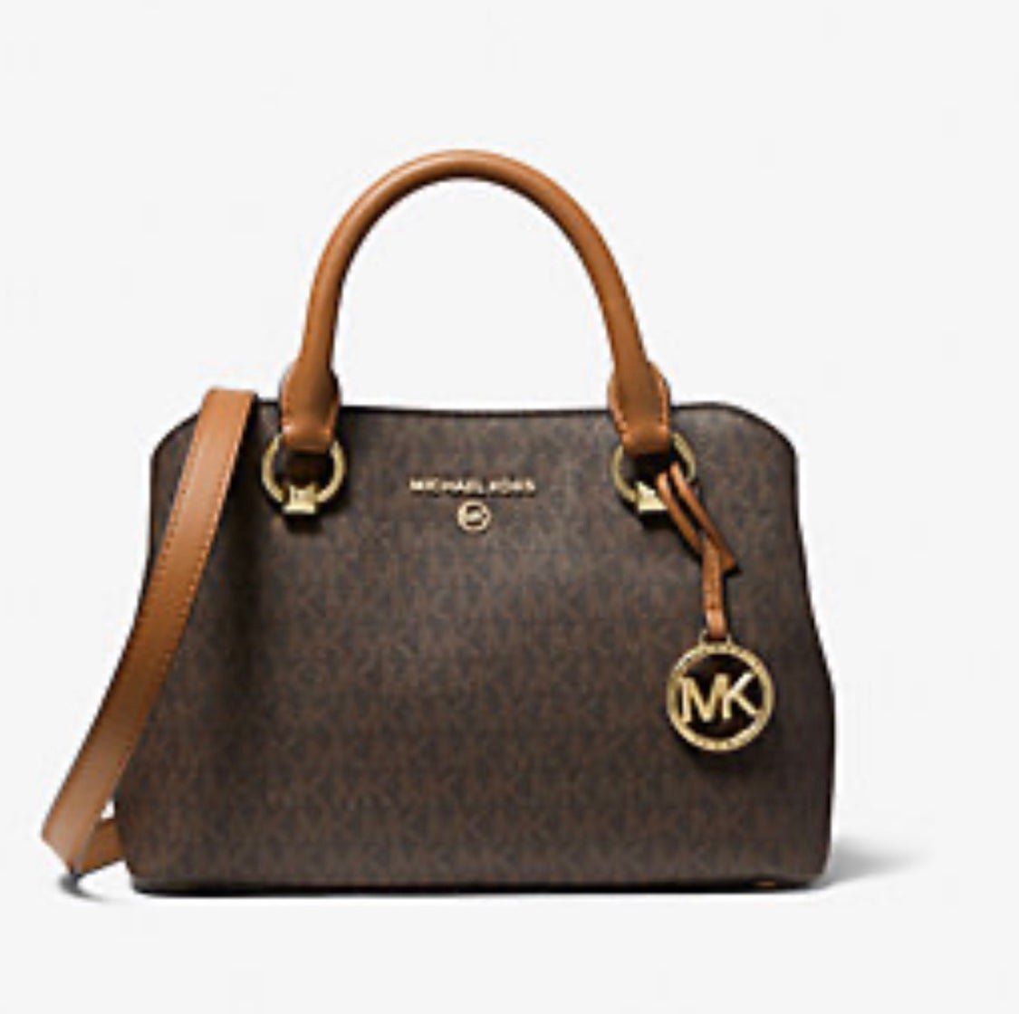 MICHAEL KORS Edith Small Logo Satchel