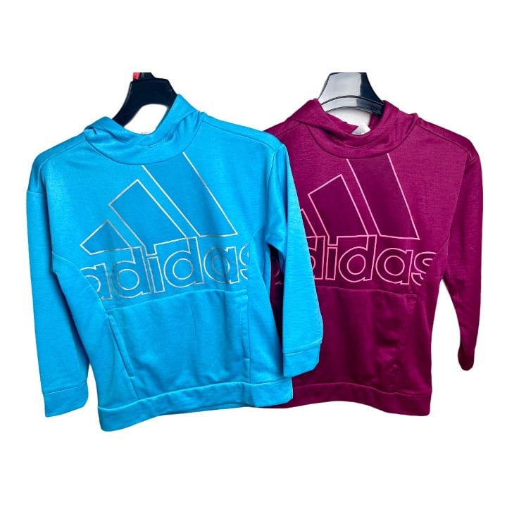 Adidas Youth fleece hoodie bundle- Sz M