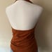 Y2K embellished halter top