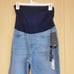 Mavi Clare Womens Paternity Jeans Lt Brushed Supersoft Straight Leg 26/28