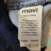 Mavi Clare Womens Paternity Jeans Lt Brushed Supersoft Straight Leg 26/28