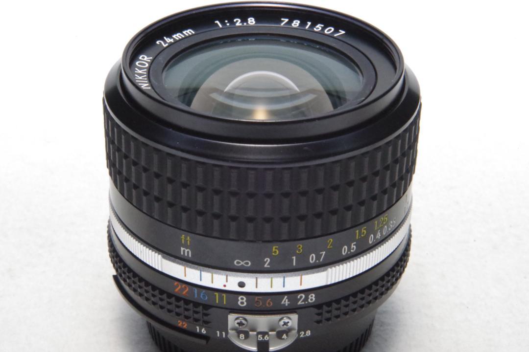 NIKKOR 24mm 1:2.8 Single Focus Wide Angle Ai-s Tested and in Excellent Condition.