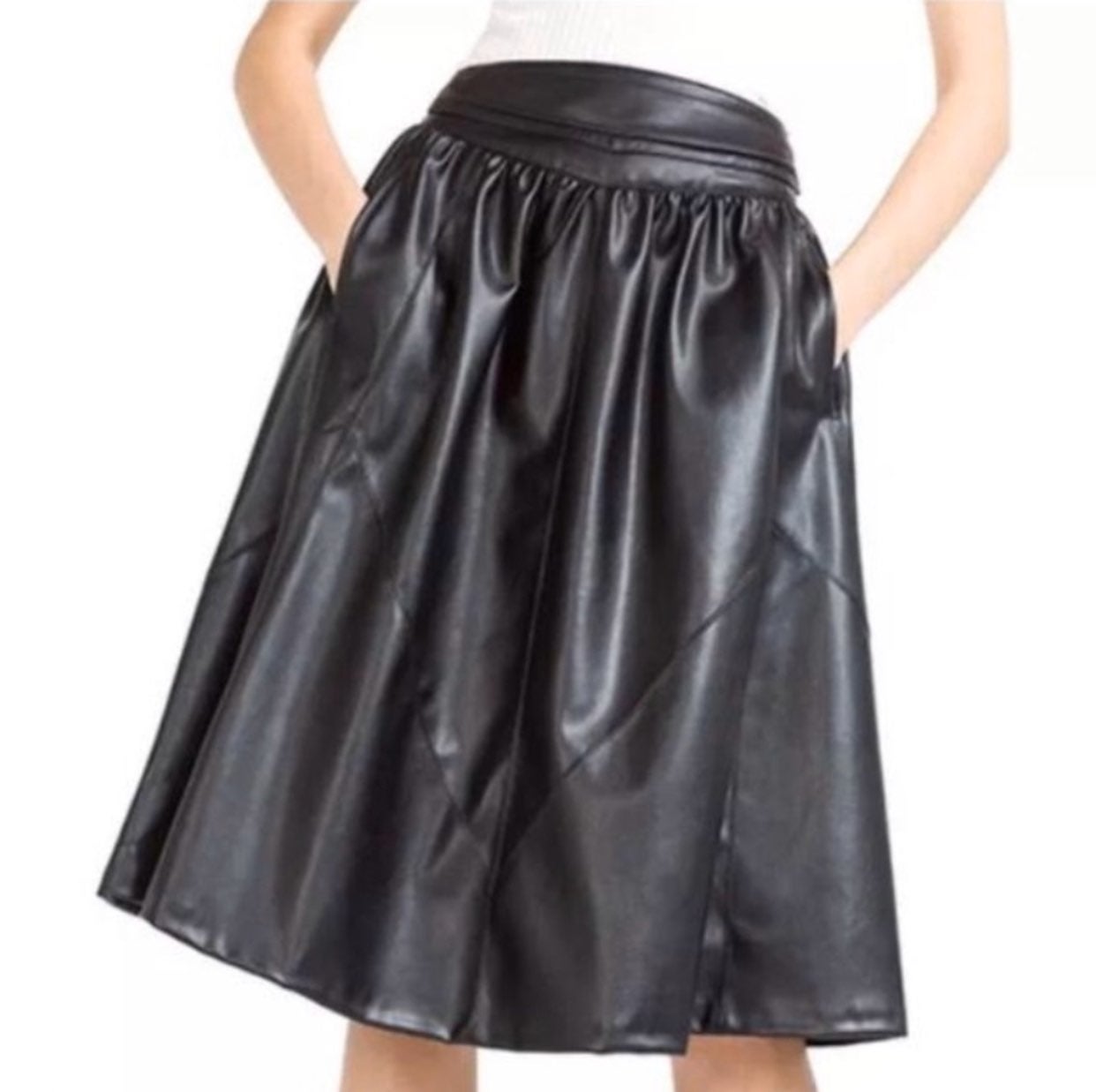 Zara leather Skirt