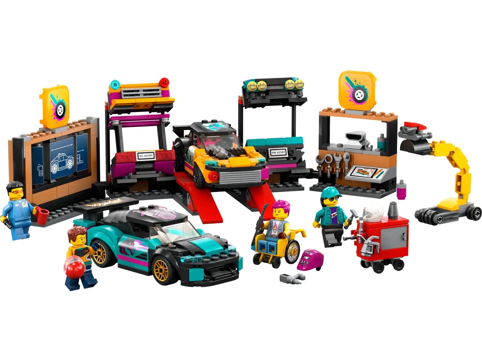 Lego 60389 Custom Car Garage