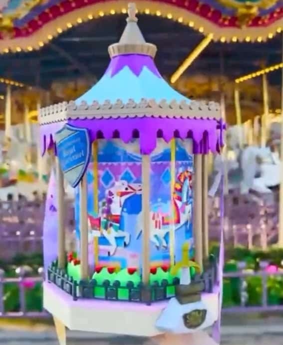 Disney Parks 2025 Prince Charming Carrousel Joey Chou Popcorn Bucket