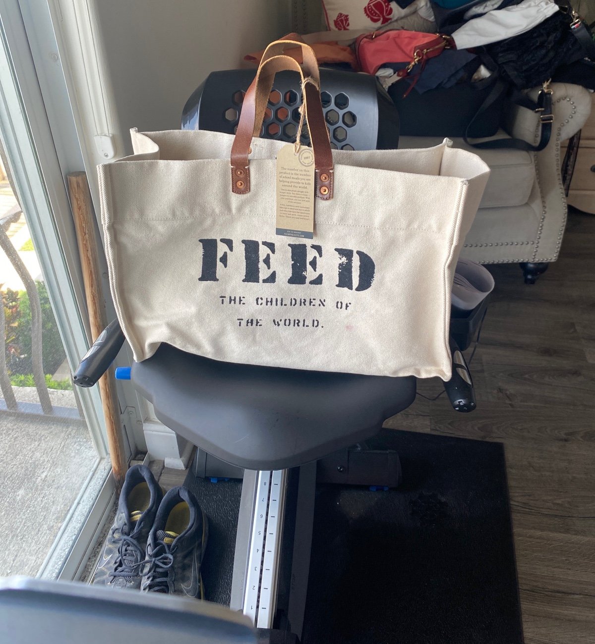 Feed Project large tote Bag - NEW