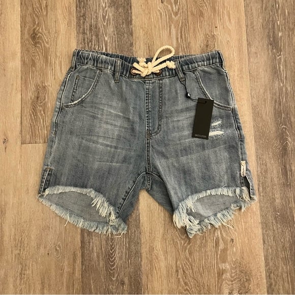 One Teaspoon Hustler Shabbies Boyfriend Shorts