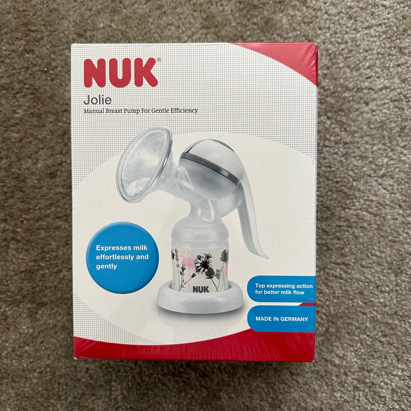 NEW Nuk Jolie Manual Breast Pump