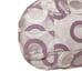 Coach Maggie FF19844 Purple and Cream Sateen Shoulder Bag