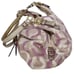 Coach Maggie FF19844 Purple and Cream Sateen Shoulder Bag