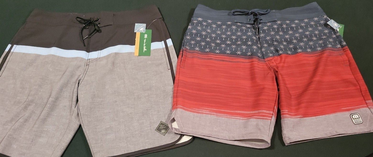 Travis Mathew boardshorts bundle NWT size 34, retail 180
