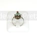 Southwest Sterling Turquoise + Carnelian Flower Ring