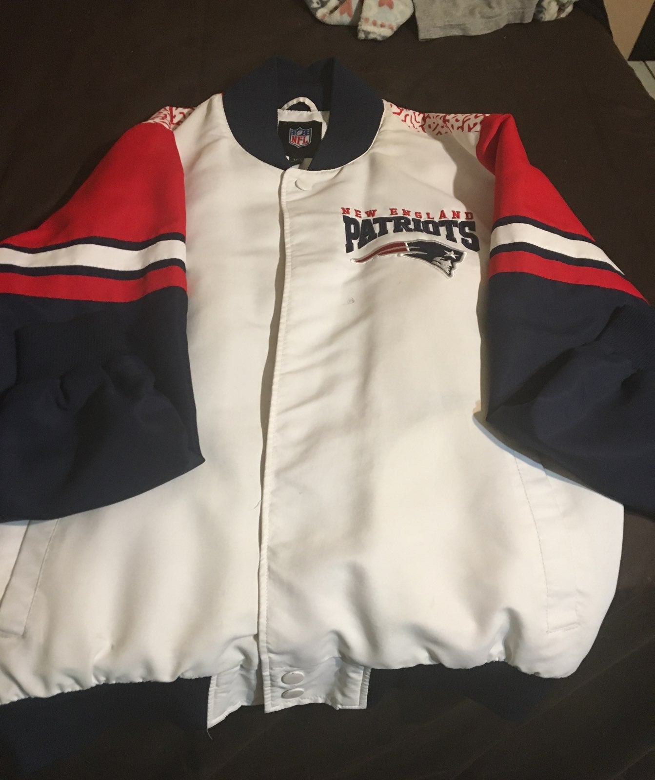 Nice patriot jacket front and back desig