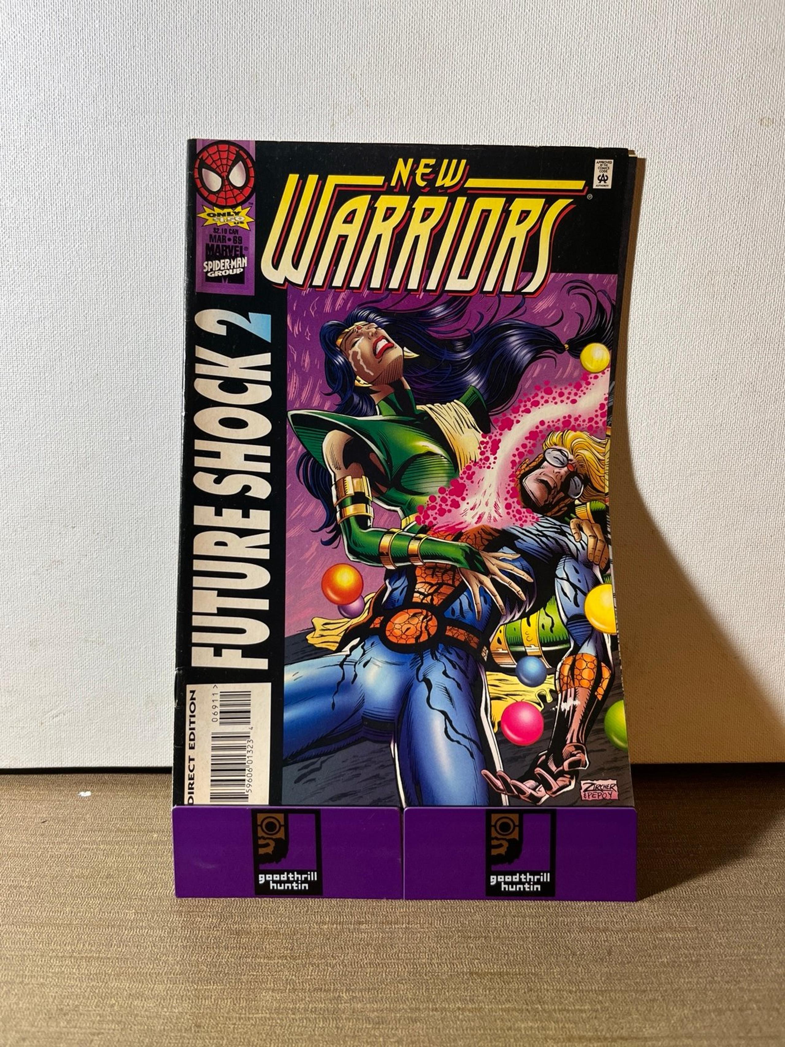 Marvel Comics - The New Warriors #69 March 1996 Future Shock 2