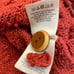Moth Anthropologie Rust Cable Knit Button Cowl Neck Pullover Sweater Size medium