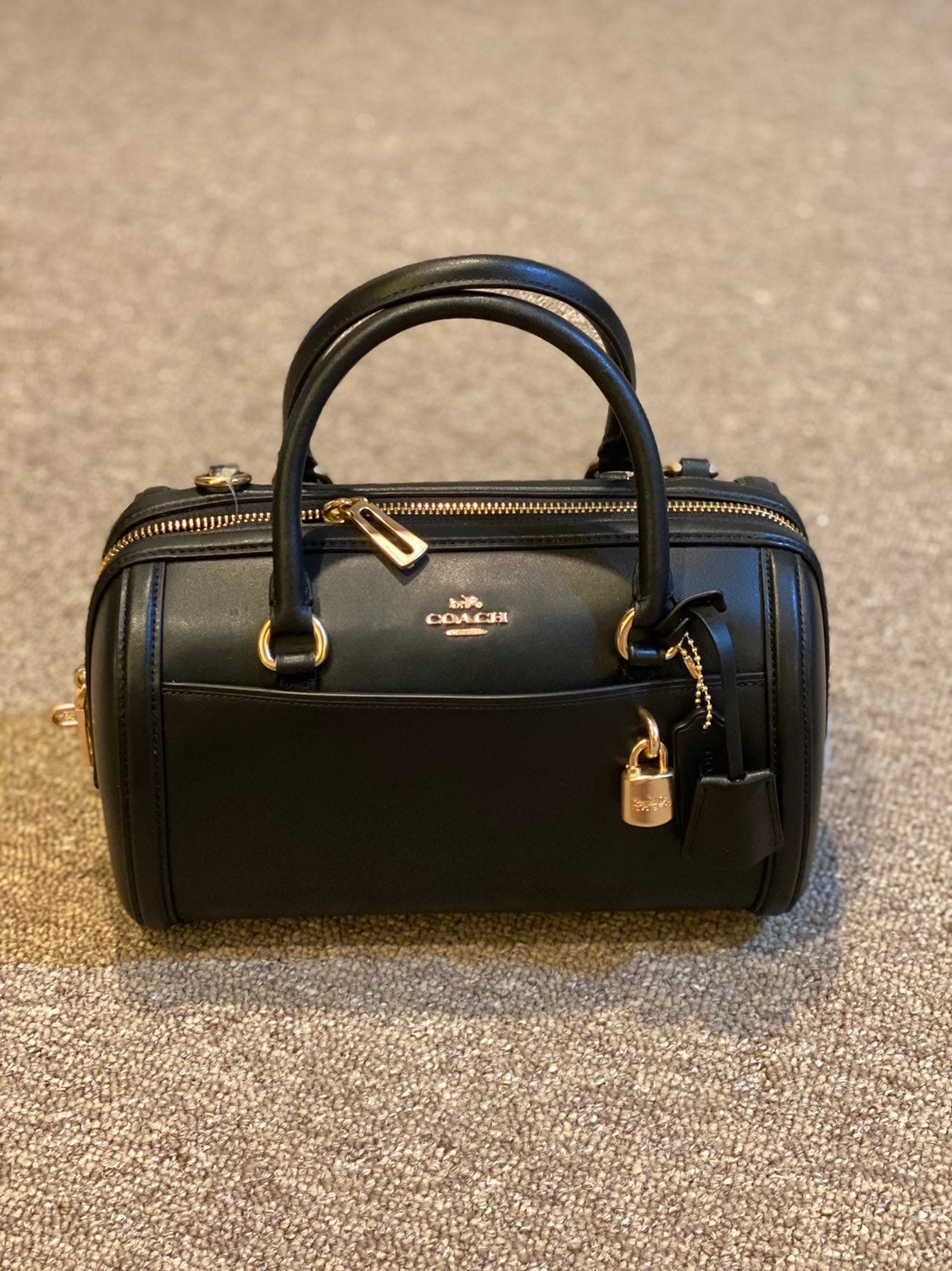 ❌SOLD Coach Satchel Zoe Black