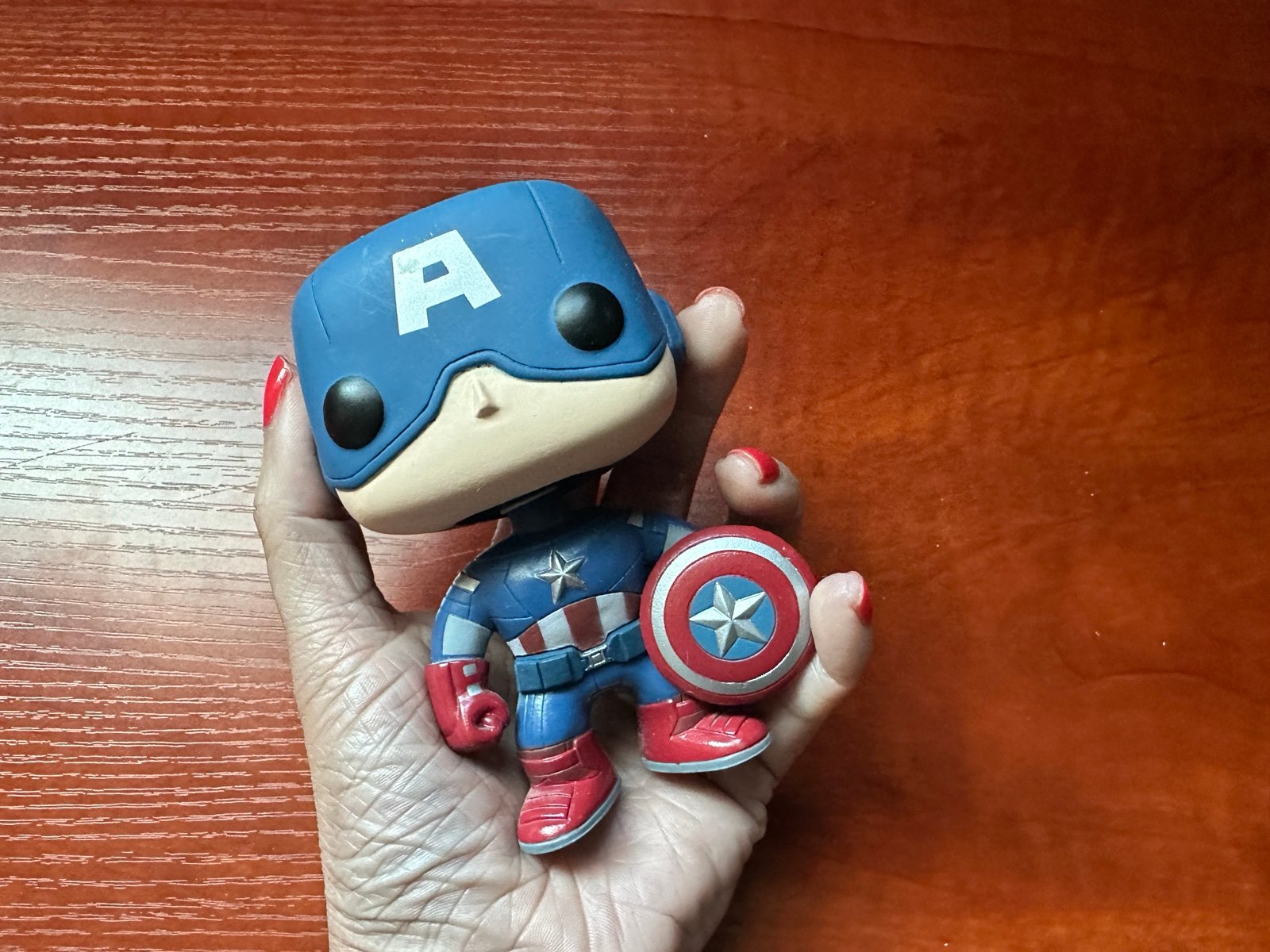 The Avengers Captain America Funko Pop #10 (unboxed) RARE