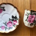 ADDERLEY Fine Bone China - teacup and saucer