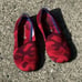 Rothy's Kid's Red Camouflage Ballet Slip on shoes K4 Rare Color