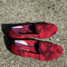 Rothy's Kid's Red Camouflage Ballet Slip on shoes K4 Rare Color
