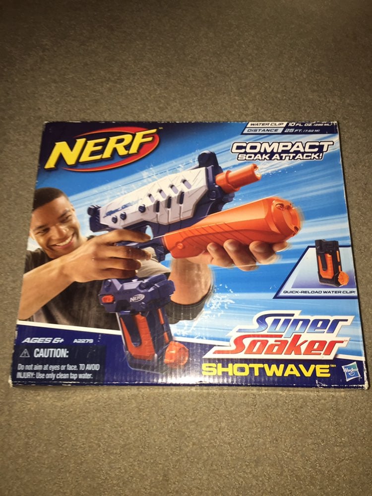 NEW Nerf Super Soaker Shotwave