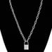 14K Gold Plated Cubic Zircon Pendant, INUS1BR213